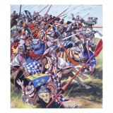 Agincourt - the Impossible Victory 25 October 1415 Giclee Print by Ron Embleton