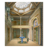 Copula Style Ceiling, Design for the Entrance Hall to Wilhelma, 1837 Giclee Print by Karl Ludwig Wilhelm Zanth