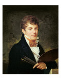 Portrait of Lancelot Theodore Turpin De Crisse Giclee Print by Louis Andre Gabriel Bouchet