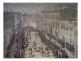 The Saracen Joust in Via Larga, Florence, 1555 Giclee Print by Jan van der Straet