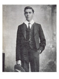 Jawaharlal Nehru as a Student of Harrow School, 1905-07 Giclee Print by English Photographer 
