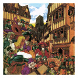 High Days and Holidays: Happy Days in Merrie England Giclee Print by Richard Hook