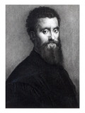 Self Portrait, Engraved by Jean-Louis Potrelle Giclee Print by Romano 
