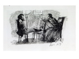 Rossetti Being Sketched by Elizabeth Siddal, September 1853 Lámina giclée por Dante Gabriel Rossetti Rossetti Being Sketched by Elizabeth Siddal, September 1853 Lámina giclée por Dante Gabriel Rossetti