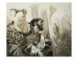 Fanatics Storming the Churches of Basle in Protestant Switzerland Giclee Print by Mcbride 