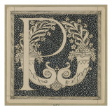 Capital Letter P, Illustration from 'The Life of Our Lord Jesus Christ' Giclee Print by James Jacques Joseph Tissot
