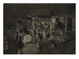 The Derailment at Moirans, from 'Le Petit Parisien', 8th November 1891 Lámina giclée por Beltrand and Clair-Guyot, E. Dete