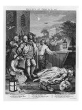 Cruelty in Perfection, from "The Four Stages of Cruelty", 1751 reproduction procédé giclée par William Hogarth