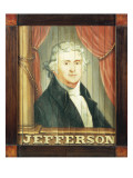 An Important Tavern Sign Depicting Thomas Jefferson and James Madison Gicléedruk van Edward Hicks An Important Tavern Sign Depicting Thomas Jefferson and James Madison Gicléedruk van Edward Hicks