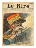 Caricature of General Zurlinden, from the Front Cover of 'Le Rire', 24th September 1898 Giclee Print by Charles Leandre