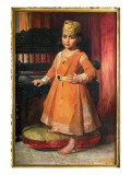 Portrait of Prince Albert, Eldest Son of the Maharaja Duleep Singh, 1870 Giclee Print by George Richmond