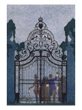 Illustration for 'Fetes Galantes' by Paul Verlaine Giclee Print by Georges Barbier