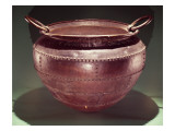 Cauldron, from Castlederg, County Tyrone, Late Bronze Age, 700-600 Bc Giclee-trykk av Bronze Age