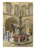 The Bank and Stock Exchange Building, Herrengasse, Vienna, 1891 Reproduction procédé giclée par Franz Alt