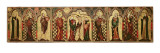 Retable Depicting the Crucifixion with Eight Saints, C.1300 Giclee Print by English School 