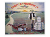 Election Poster Depicting Theodore Roosevelt as the 'Apostle of Prosperity', 1903 Giclee Print by American School 