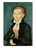 Katharina Von Bora, Future Wife of Martin Luther, 1526 Lámina giclée por Lucas Cranach the Elder