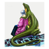 The Fairy Lizard, from Fairy Tales from Many Lands, 1964 Giclee Print by Nadir Quinto