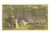 The Altar Cup in Aagerup: the Moment of Departure Giclee Print by Richard Doyle