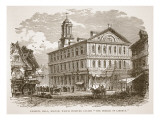Faneuil Hall, Boston, Which Webster Called 'The Cradle of Liberty', from a Book Pub. 1896 Giclee Print by American School 