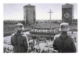 The Nazi Memorial Ceremony for President Von Hindenburg Giclee Print by German Photographer The Nazi Memorial Ceremony for President Von Hindenburg Giclee Print by German Photographer