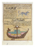Ms E-7 Fol.26B the Constellations of the Dog and the Keel Giclee Print by Islamic School 