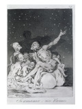 193-0082171 When Day Breaks We Will Be Off, Plate 71 of 'Los Caprichos', 1799 Lámina giclée por Francisco de Goya