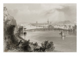 Waterford, Ireland, from 'scenery and Antiquities of Ireland' by George Virtue, 1860S reproduction procédé giclée par William Henry Bartlett