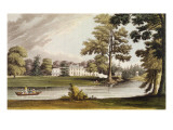 Stoke Place, from Ackermann's 'Repository of Arts', Published C.1826 Giclee Print by John Gendall
