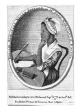 Phillis Wheatley, Frontispiece to Her 'Poems on Various Subjects', 1773 Giclee Print by English School 