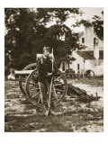 D.W.C. Arnold, a Private in the Union Army, Near Harper's Ferry, Virginia, 1861 reproduction procédé giclée par Mathew Brady