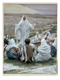 Pater Noster - the Lord's Prayer, Illustration for 'The Life of Christ', C.1886-94 Giclee Print by James Jacques Joseph Tissot