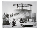 Crew of the Uss 'Monitor' Cooking on Deck on the James River, Virginia, 9th July 1862 Giclee Print by American Photographer 