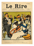 The Explorers, from the Front Cover of 'Le Rire', 18th May 1901 Giclee Print by Emmanuel Poire Caran D'ache