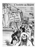Revolt of the Wine Growers, Front Cover from 'L'Assiette Au Beurre', 1907 Giclee-trykk av Emmanuel Barcet Revolt of the Wine Growers, Front Cover from 'L'Assiette Au Beurre', 1907 Giclee-trykk av Emmanuel Barcet