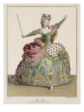 Costume for Medea in the Opera 'Jason and Medea', Engraved by Rene Gaillard Giclee Print by Jean Baptiste Martin