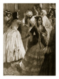 Ladies Clamouring for Admittance to the House of Lords, 1758 Giclee Print by H. Tenison