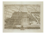 Badminton House in the County of Gloucester, Engraved by Johannes Kip Giclee Print by Leonard Knyff