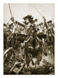 The Duke of Marlborough at the Battle of Oudenarde, July 11Th, 1708 Giclee Print by Richard Caton Woodville II