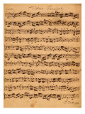 The Brandenburger Concertos, No.5 D-Dur, 1721 Giclée-tryk af Johann Sebastian Bach The Brandenburger Concertos, No.5 D-Dur, 1721 Giclée-tryk af Johann Sebastian Bach
