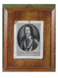 Trompe L'Oeil Still Life of a Print of Charles I reproduction procédé giclée par Evert Collier