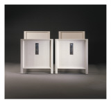 A Pair of Wiener Werkstatte Single Beds, C.1904 reproduction procédé giclée par Koloman Moser