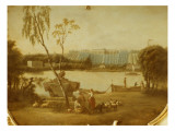 Construction of the Terraces at Schloss Sanssouci, 1747 Giclee Print by Carl Sylva Dubois