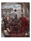 Pilate Washes His Hands, Illustration for 'The Life of Christ', C.1886-94 Giclee Print by James Jacques Joseph Tissot