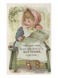 Advertisement for Vermont Manufacturing Co. 'Butterine', C.1880 Giclee Print by American School 