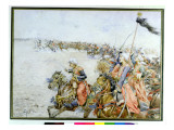 Charge of the Mamelukes at the Battle of Austerlitz, 2nd December 1805 Giclee Print by Felicien Baron De Myrbach-rheinfeld