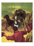 The Story of Australia: Your Money or Your Life! Giclee Print by Barrie Linklater