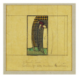 Design for Curtains for the Hall Windows, for W.J. Bassett-Lowke, 1916-17 Giclee Print by Charles Rennie Mackintosh
