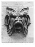Fountain of the Four Seasons, Rue De Grenelle, Detail of the Left Grotesque Mask, 1739-46 Giclee Print by Edme Bouchardon