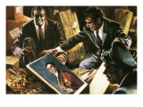 Goya's Portrait of Wellington Recovered at a Birmingham Train Station Giclee Print by Andrew Howat